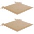 Set comedor de jardín plegable 3 piezas madera de teca