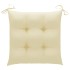 Set comedor de jardín plegable 3 piezas madera de teca