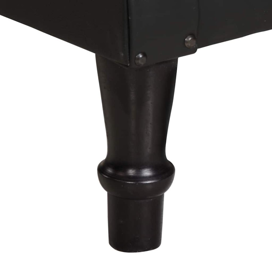 Sillón de cuero auténtico