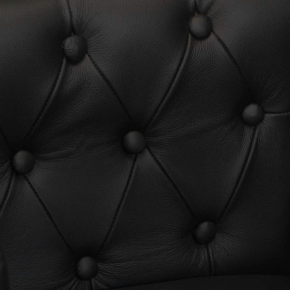 Sillón de cuero auténtico