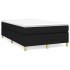 Cama box spring con colchón tela negro 120x190