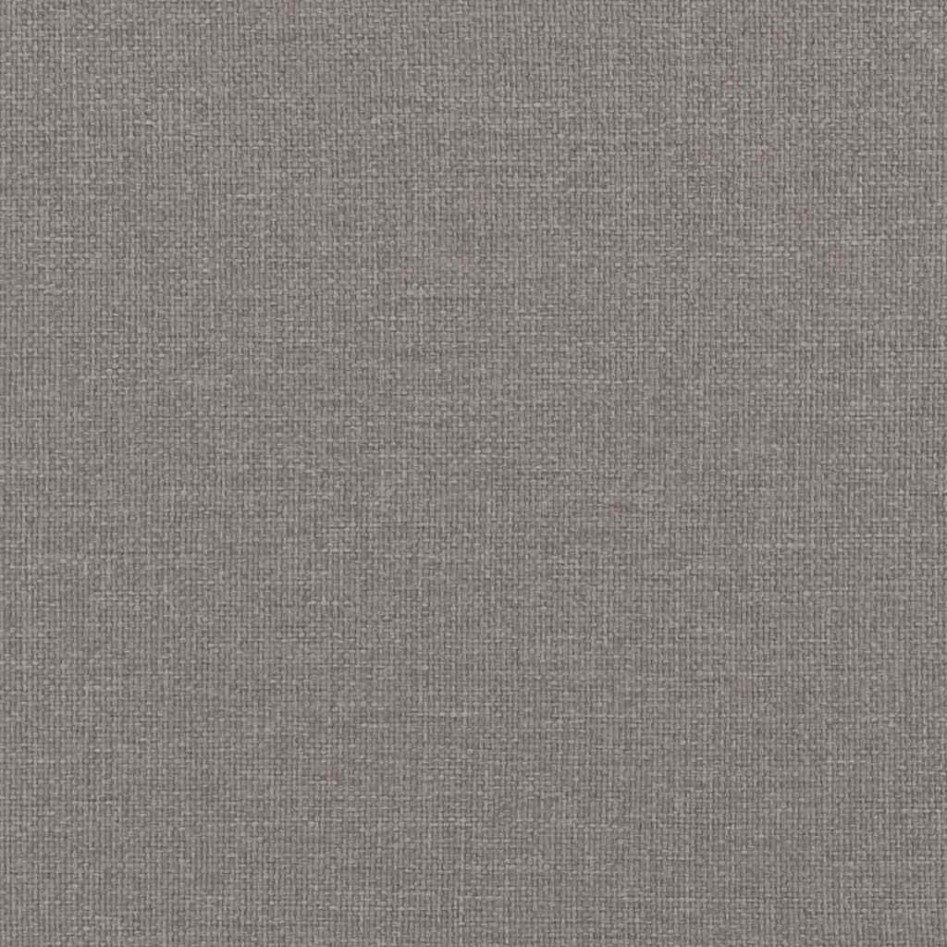 Silla mecedora con reposapiés tela gris