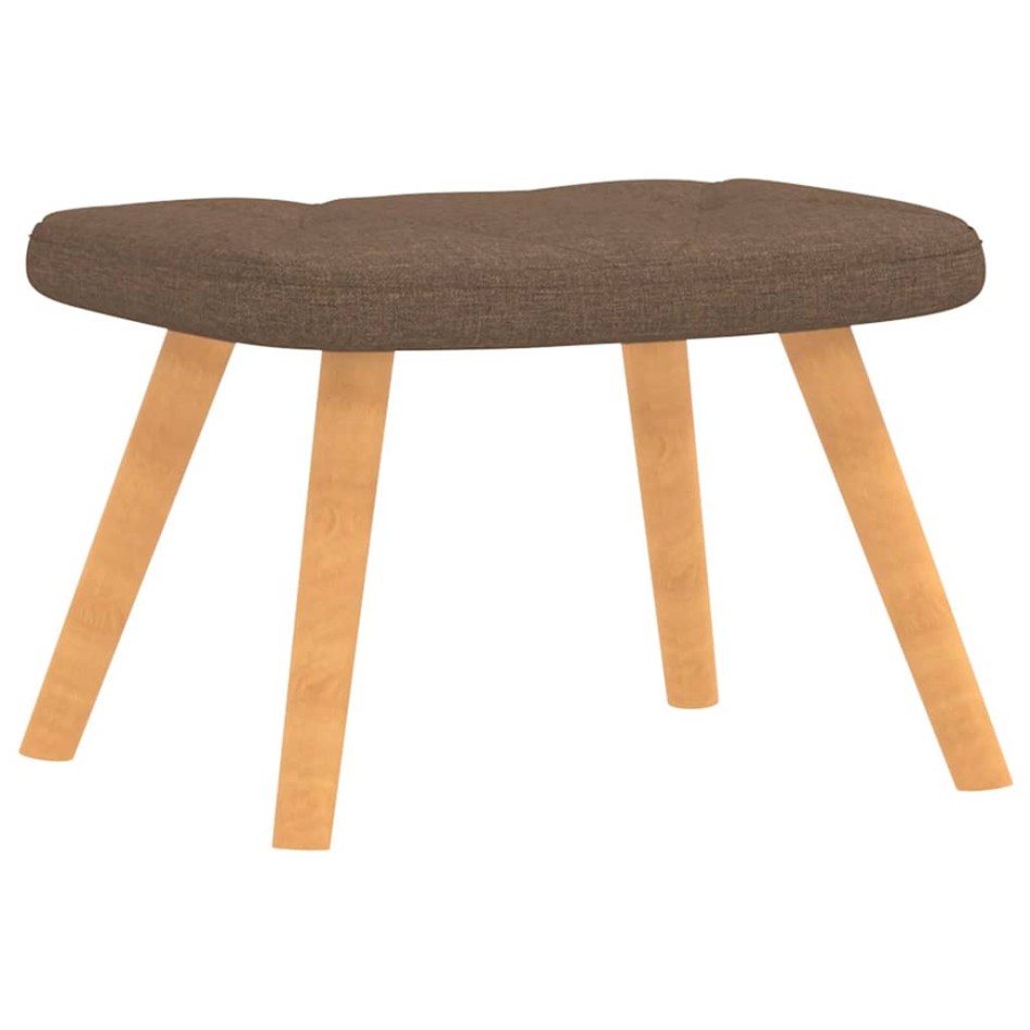 Sillón de relax con reposapiés tela