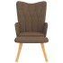 Sillón de relax con reposapiés tela