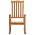 Silla mecedora con cojines madera maciza de