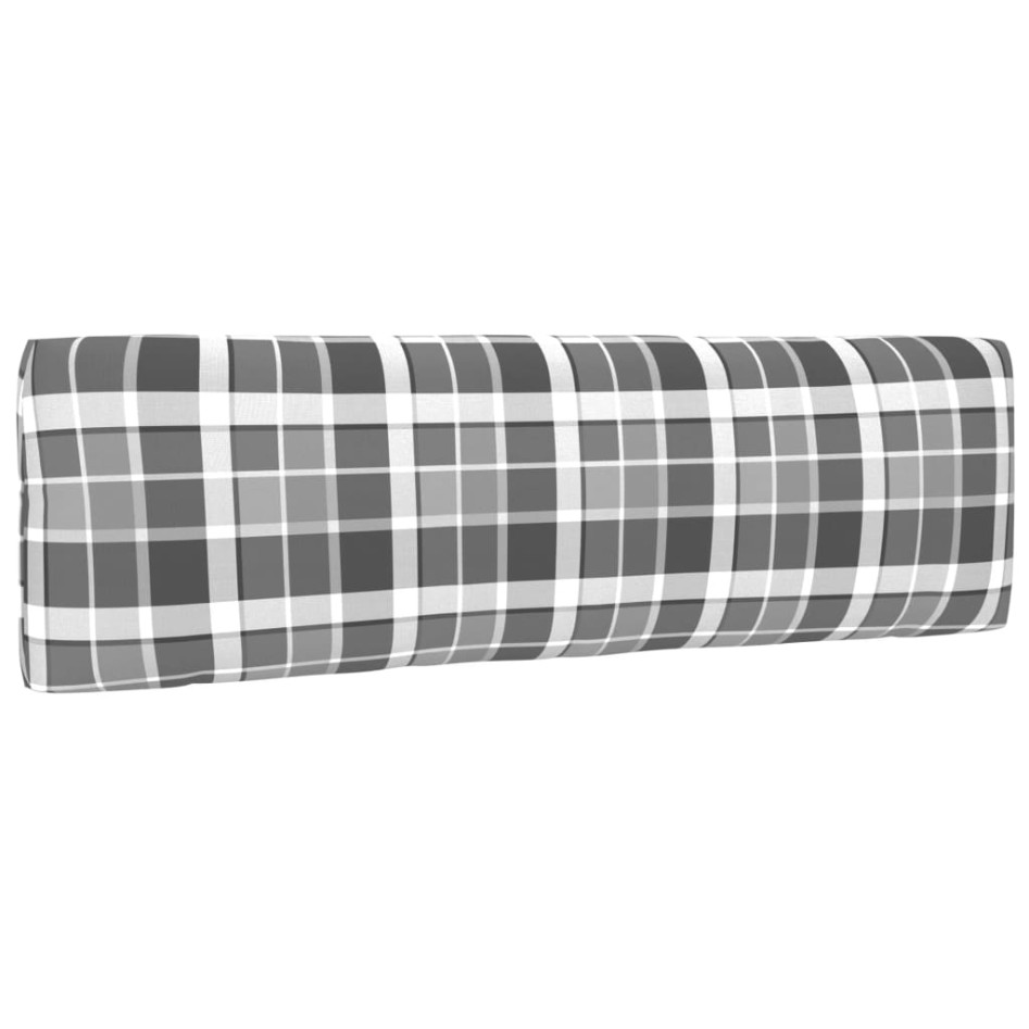 Sofá central de palets de jardín madera pino impregnada