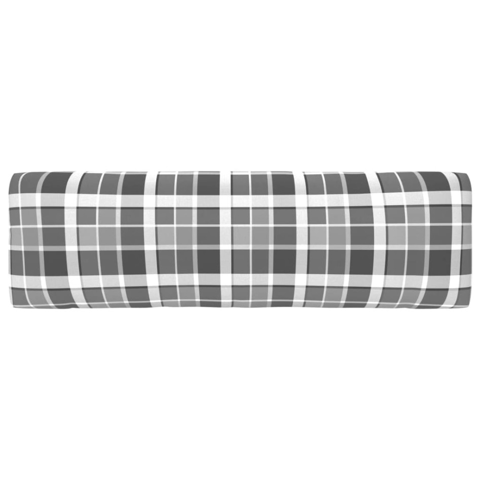 Sofá central de palets de jardín madera pino impregnada