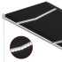 Toldo manual retráctil con LED antracita 350x250