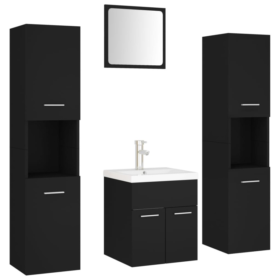 Conjunto de muebles de baño aglomerado