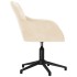 Silla de oficina giratoria de terciopelo color
