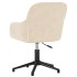 Silla de oficina giratoria de terciopelo color