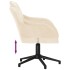 Silla de oficina giratoria de terciopelo color