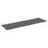 Tumbonas 2 unidades con mesa y cojines madera maciza de