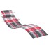 Tumbonas 2 unidades con cojines madera maciza de
