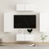 Muebles de salón 4 piezas madera de ingeniería