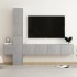 Set de muebles de salón 5 pzas madera ingeniería gris
