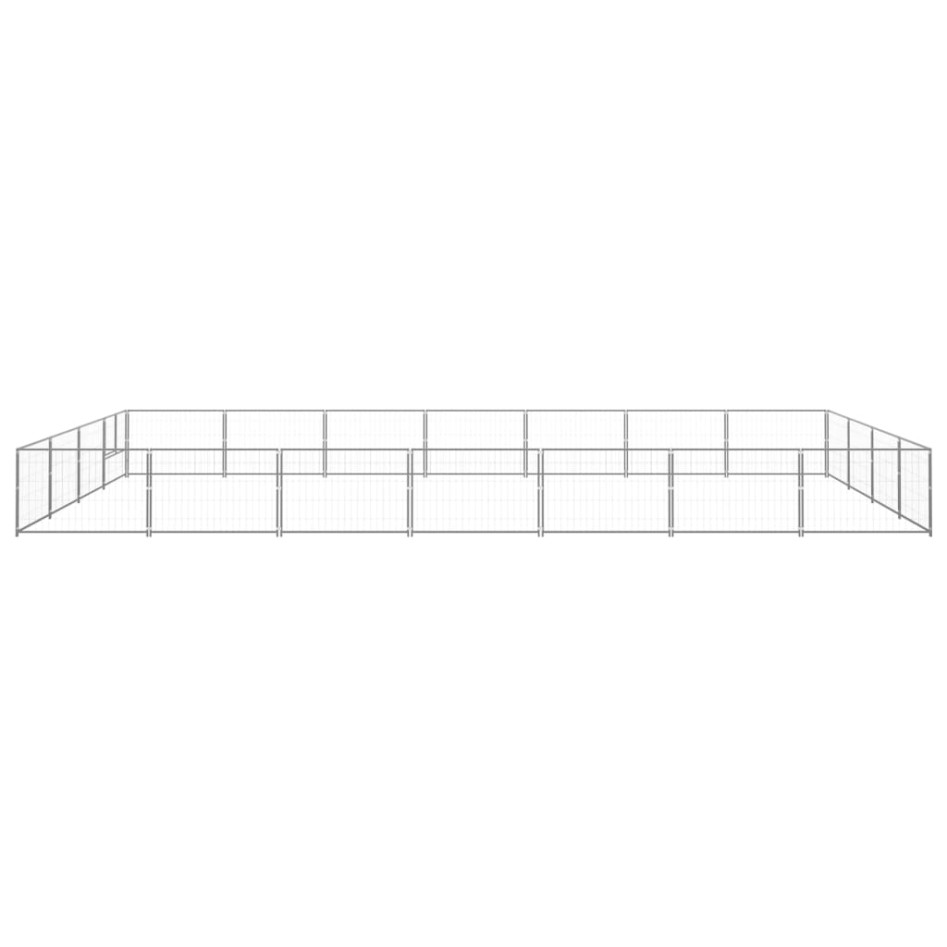 Perrera plateada 28 m²