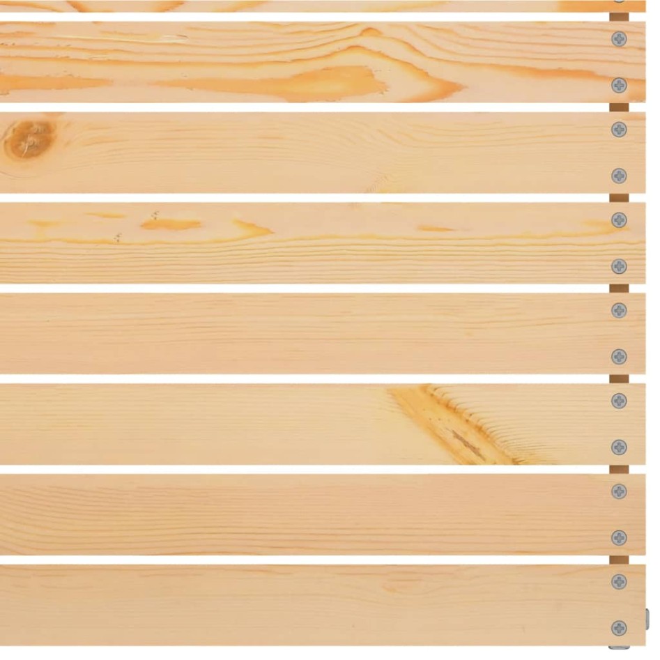 Juego de muebles de jardín 4 piezas madera maciza de