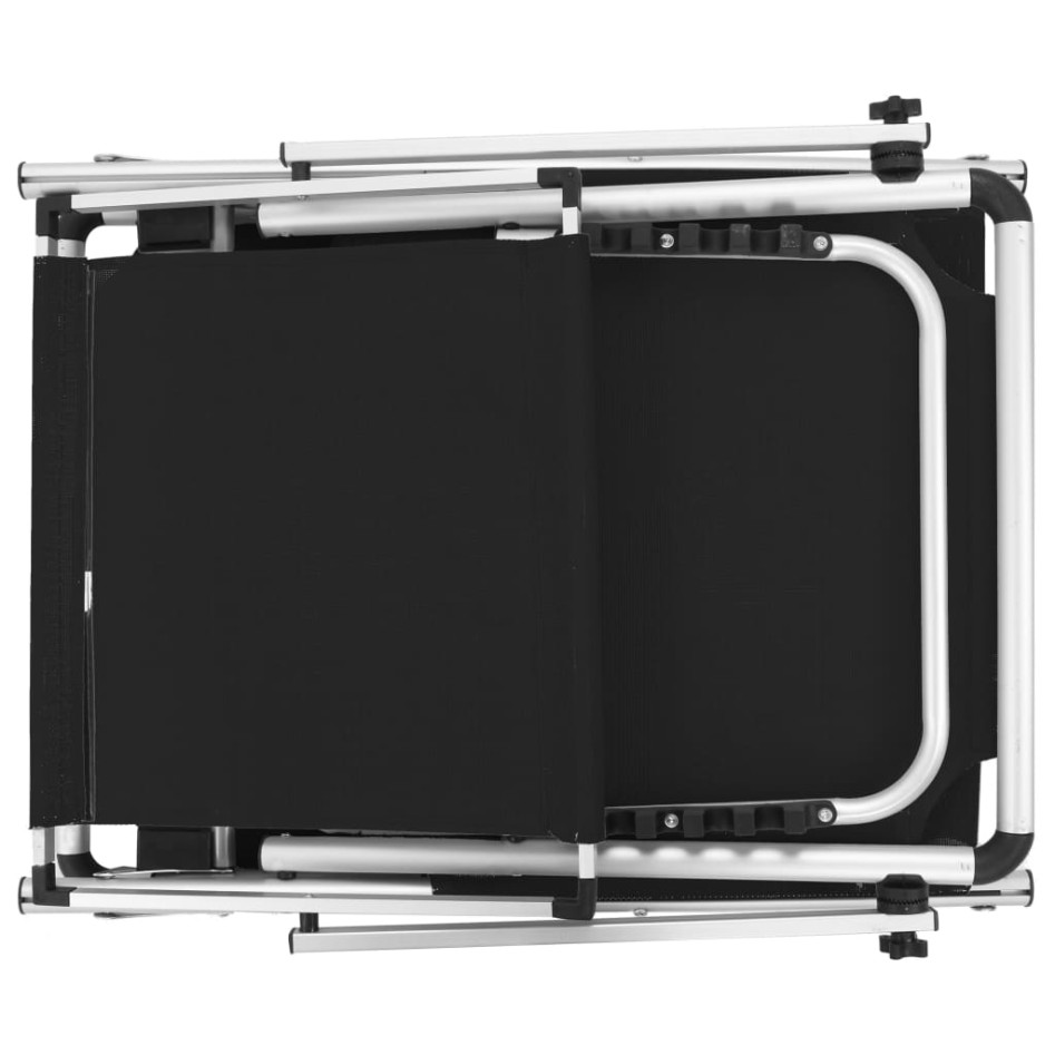 Tumbona plegable con techo aluminio y textileno