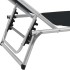 Tumbona plegable con techo aluminio y textileno