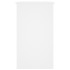Escritorio de madera contrachapada blanco 90x45x76