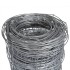 Valla de jardín de acero galvanizado plateado 50x1,6