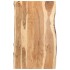 Superficie de mesa de madera maciza de acacia 100x(50-60)x3,8