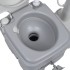 Set de lavabo con pedestal e inodoro portátil para camping
