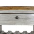 Botellero de madera maciza de caoba 55x23x85