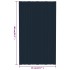 Panel para tejado acero galvanizado antracita 36 uds 80x45