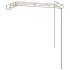 Pérgola de jardín marrón antiguo 4x3x2,5 m