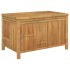 Caja de almacenaje de jardín bambú 90x52x55