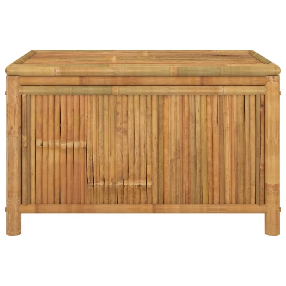 Caja de almacenaje de jardín bambú 90x52x55