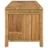 Caja de almacenaje de jardín bambú 90x52x55