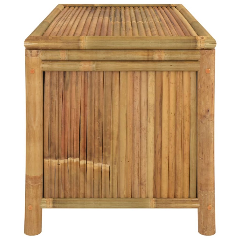 Caja de almacenaje de jardín bambú 90x52x55
