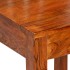 Sillas de comedor modernas 2 uds madera maciza acabado