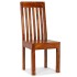 Sillas de comedor modernas 2 uds madera maciza acabado