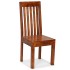 Sillas de comedor modernas 2 uds madera maciza acabado