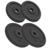 Discos de pesas de hierro fundido 4 uds 2x10 kg+2x5