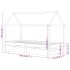 Estructura de cama infantil cajones madera pino blanco