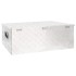 Caja de almacenaje de aluminio plateado 100x55x37