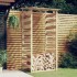 Pérgola con techo madera de pino impregnada 100x90x200