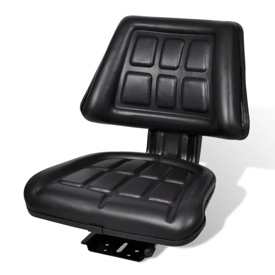 Asiento de tractor con respaldo