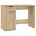 Escritorio madera contrachapada color roble Sonoma 100x50x75
