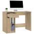 Escritorio madera contrachapada color roble Sonoma 100x50x75