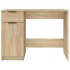 Escritorio madera contrachapada color roble Sonoma 100x50x75