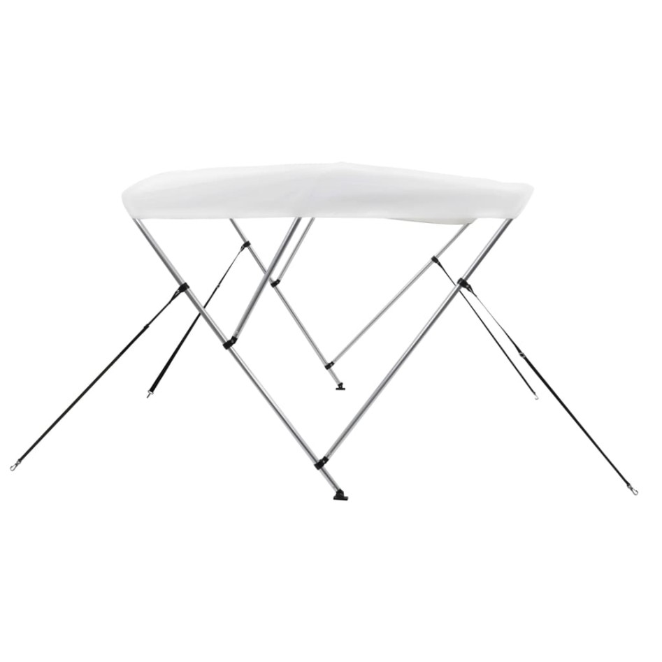Toldo Bimini de 3 arcos blanco 183x180x137
