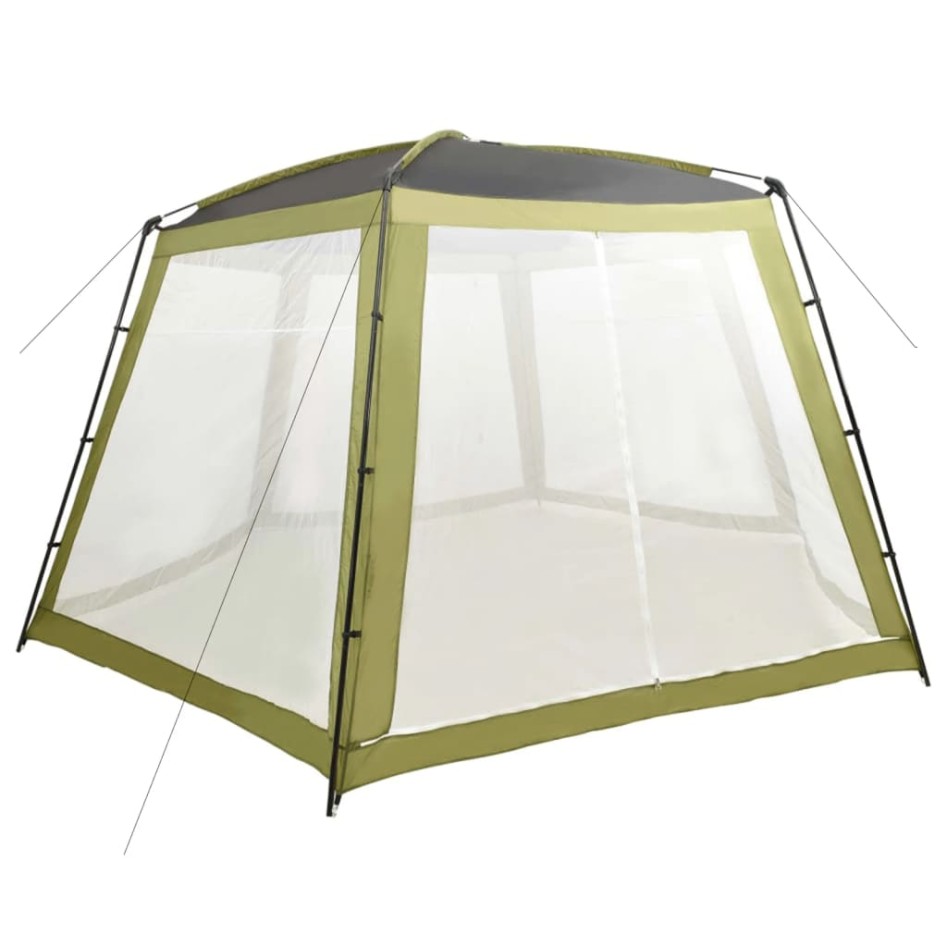 Carpa para piscina de tela verde 590x520x250