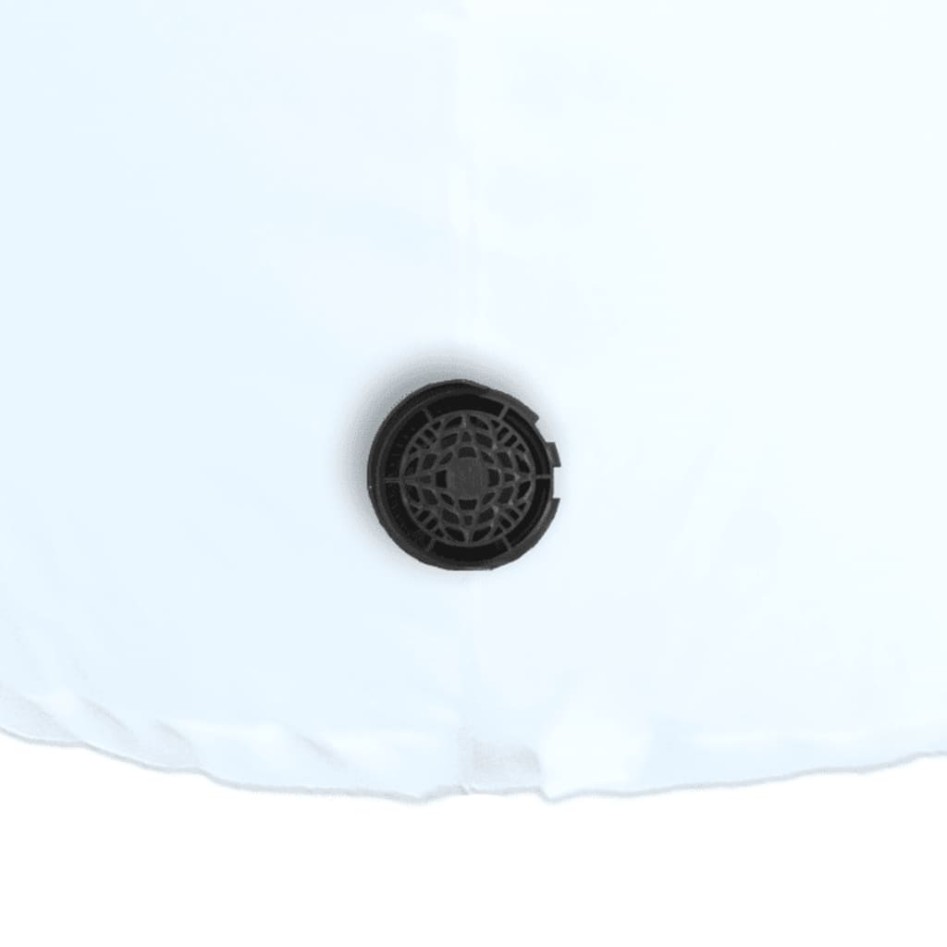 Familia de muñecos de nieve inflables con LED 360