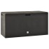 Caja de almacenaje para jardín gris antracita 114x47x60